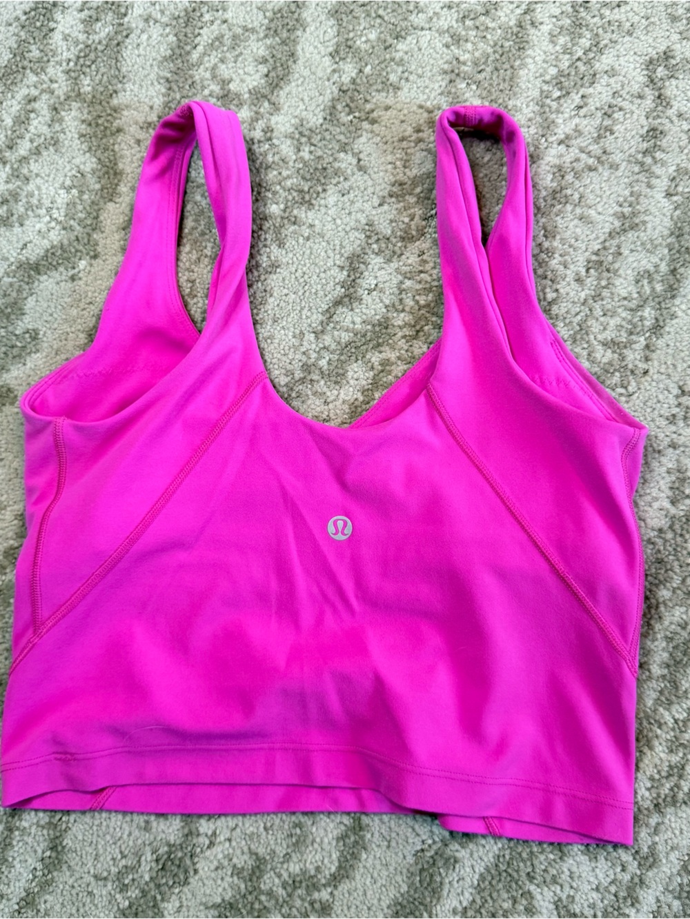 lululemon athletica Bright Pink Sports Bra Tank